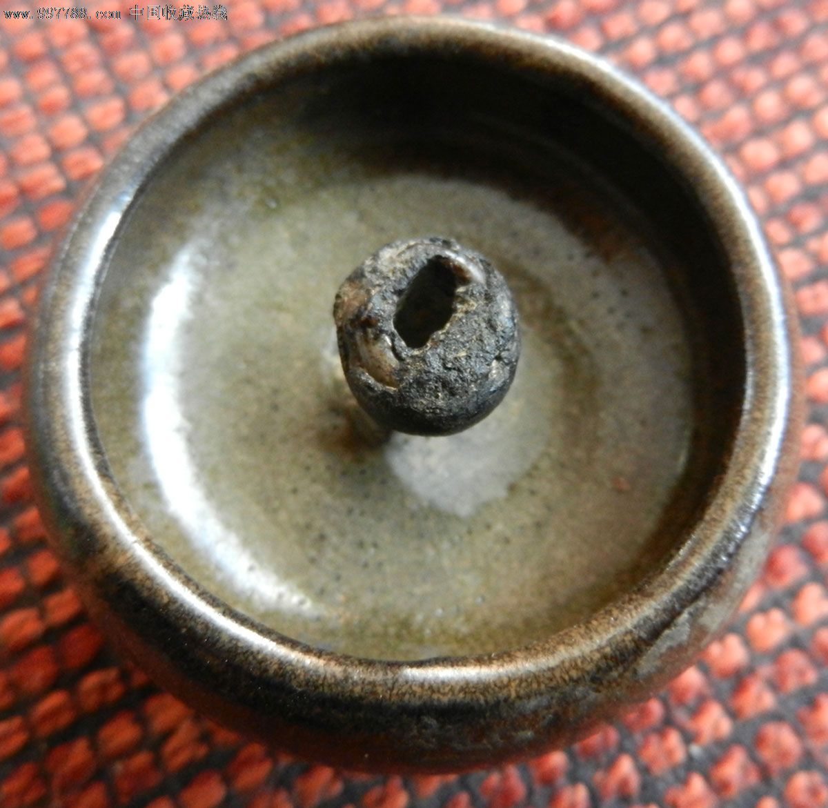 油灯类--民国瓷油灯