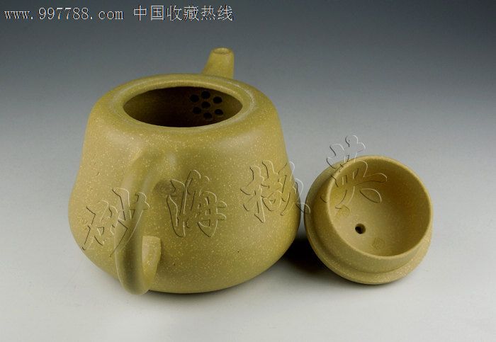 曼生葫芦*曼生十八式之一*原矿特级黄金段泥*袁征军,紫砂壶,21世纪10