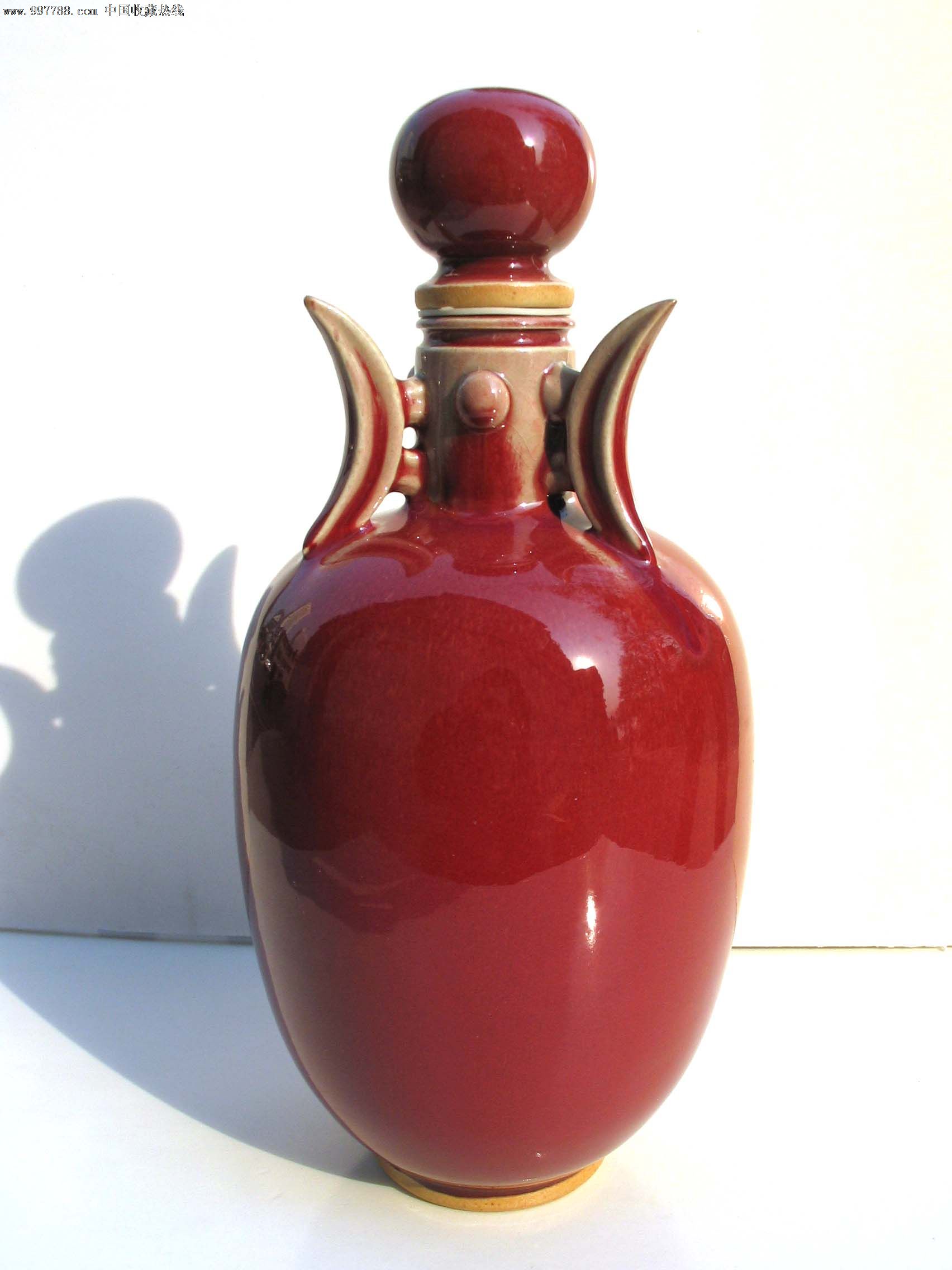 陶瓷酒瓶/艺术酒瓶3斤装钧瓷连升三级酒瓶