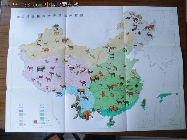 亚洲动物地图图片