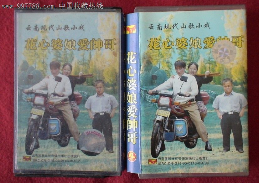 云南山歌戏:花心婆娘爱帅歌(5盒)