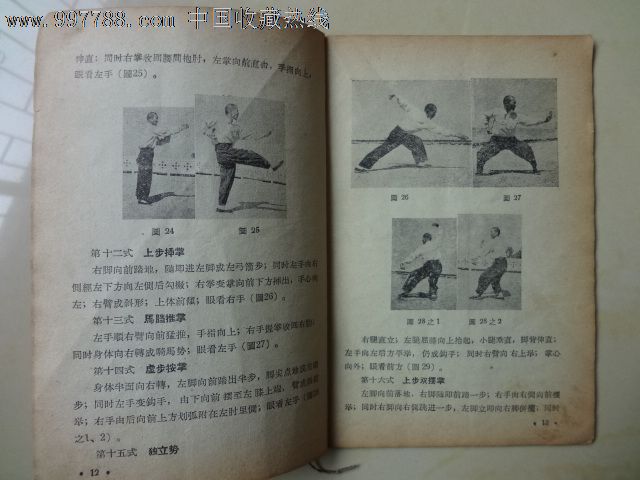 武术拳谱书四路查拳