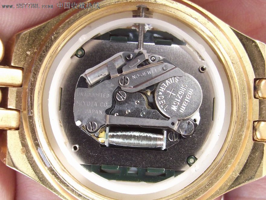 美品镀金进口梅花石英表-se15805592-手表/腕表-零售-7788收藏__收藏