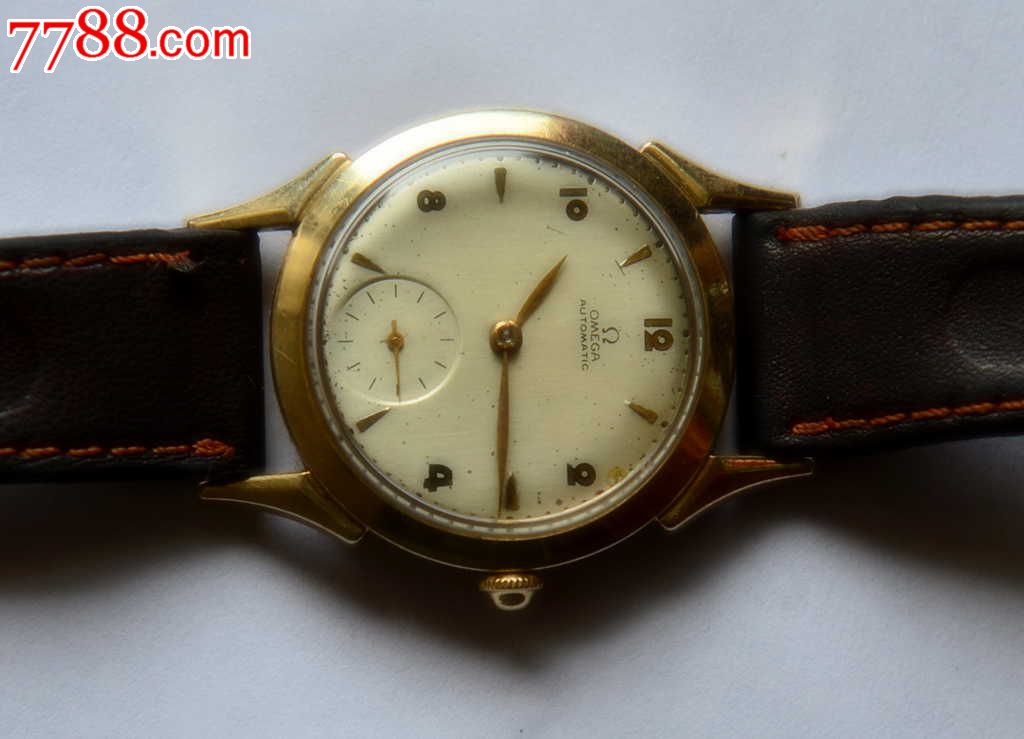 一块名表,14k金的老欧米茄机械表-se15818634-手表/腕表-零售-7788