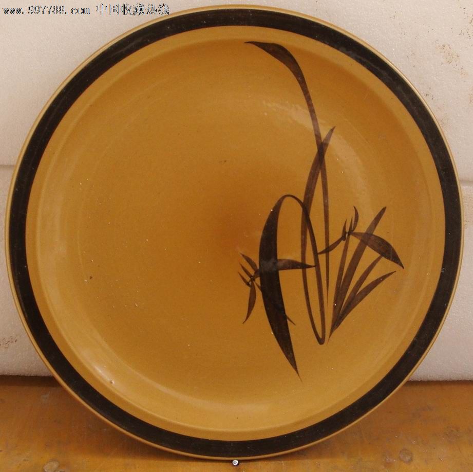 铜官窑釉下彩大盘