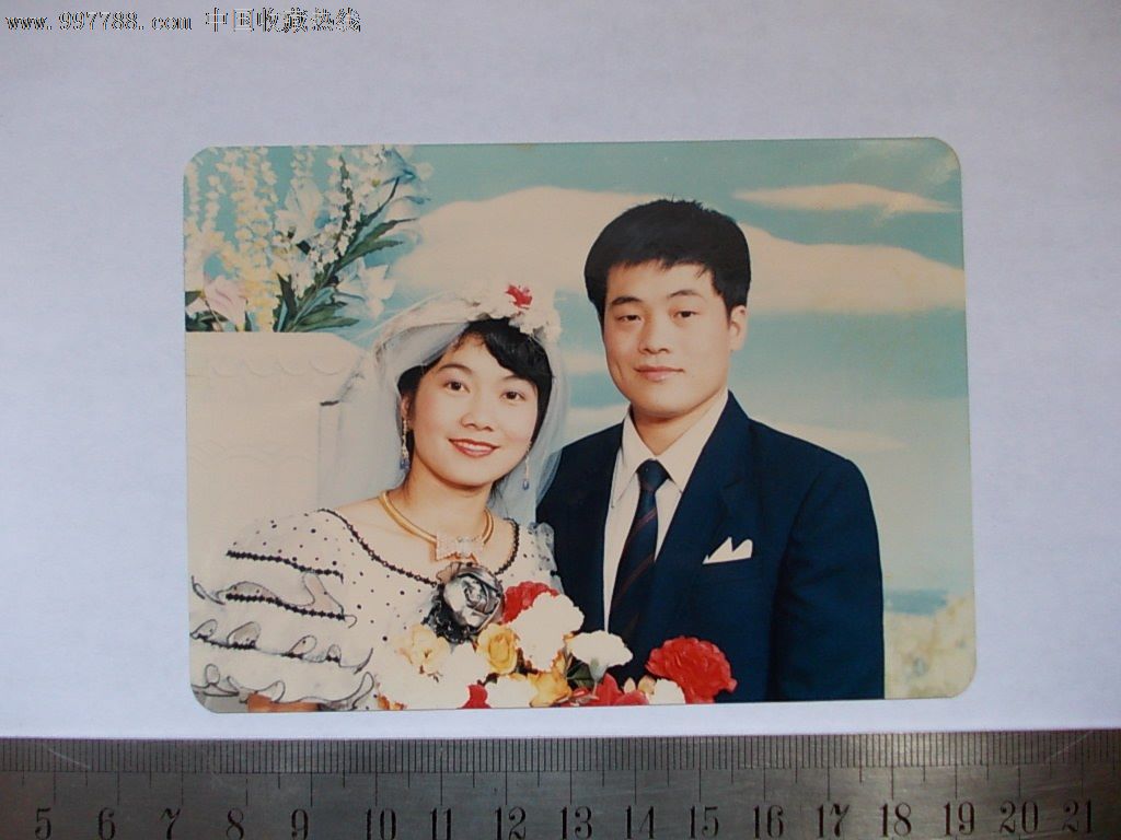 80年代彩色婚照(背清)