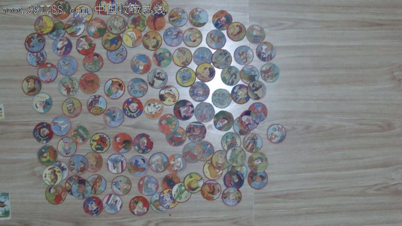 113张五六十年代人物圆卡片