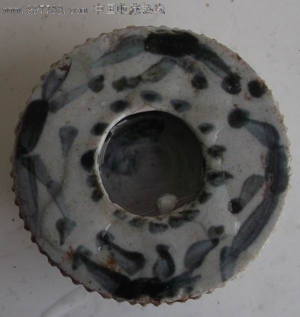 明永乐青花德化窑水浮司南