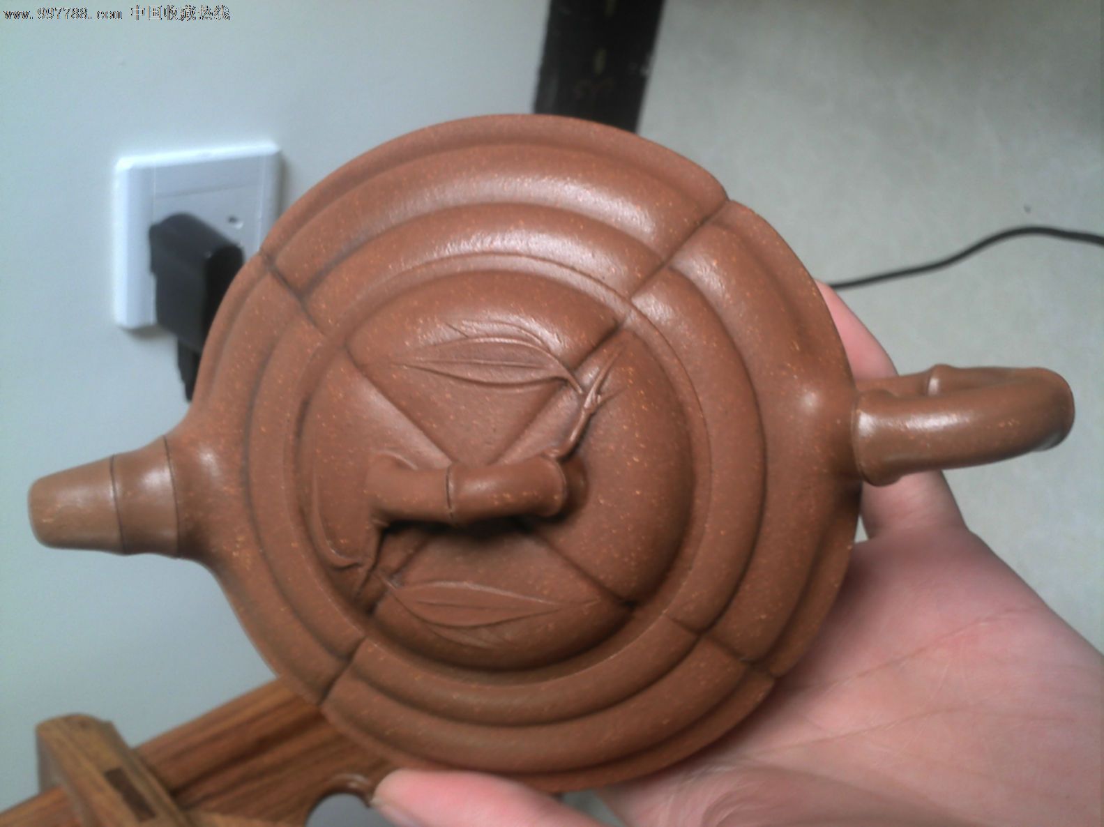 紫砂壶竹子竹节壶