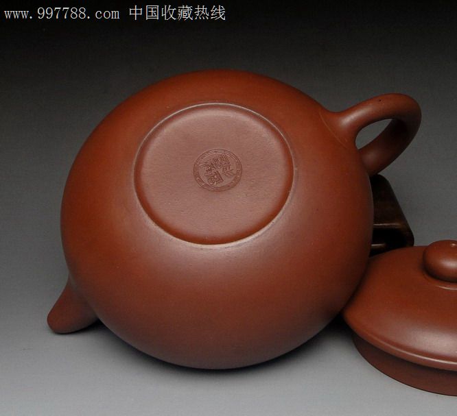 宜兴紫砂壶.工艺美术师申屠国洪全手工精制560cc大仿古