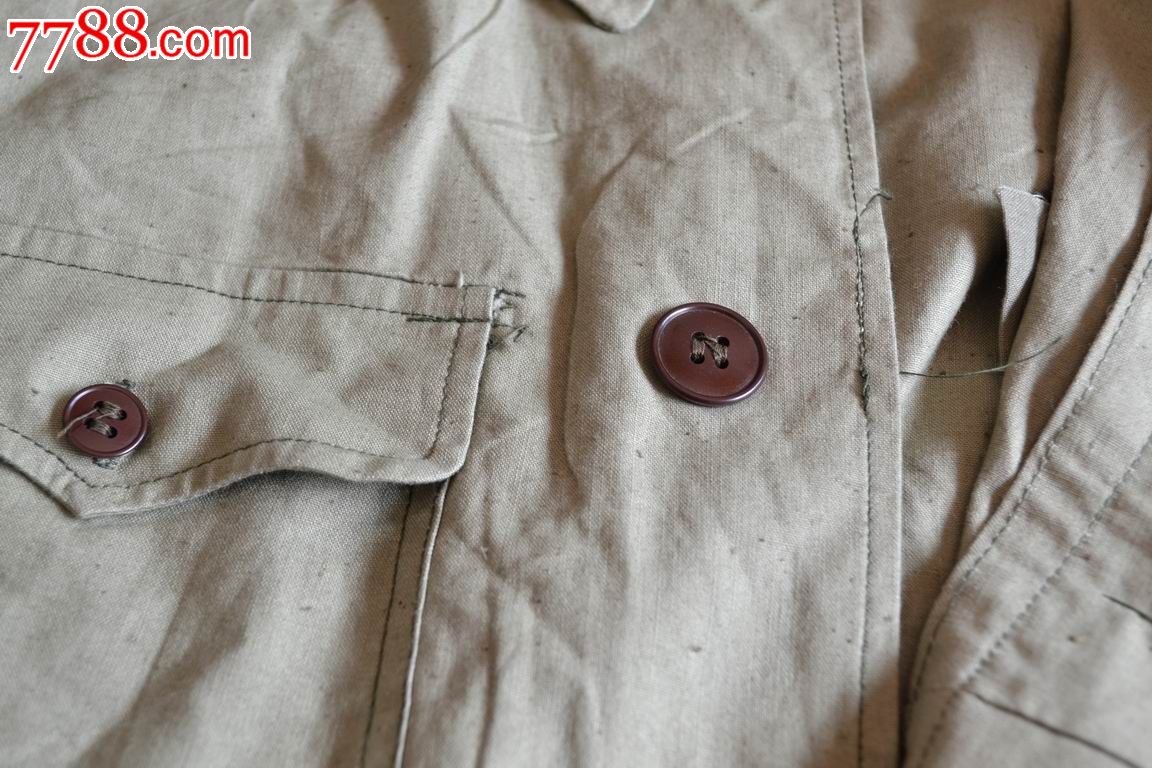 65式黄色棉布工作服