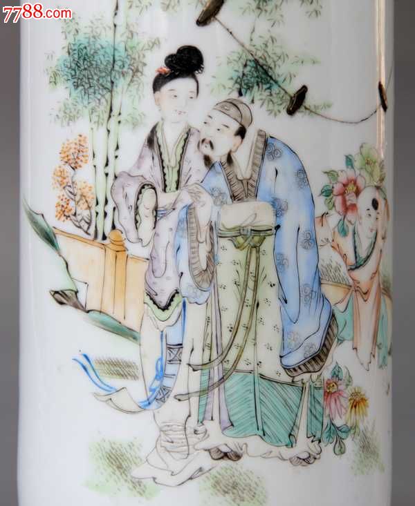 桐华居名士风流帽筒