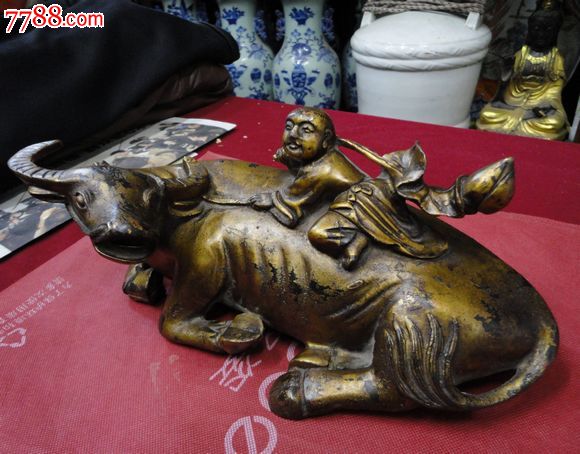 牧童骑金牛