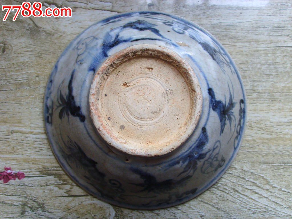 明代内外画人物碗(口景66,高58毫米)