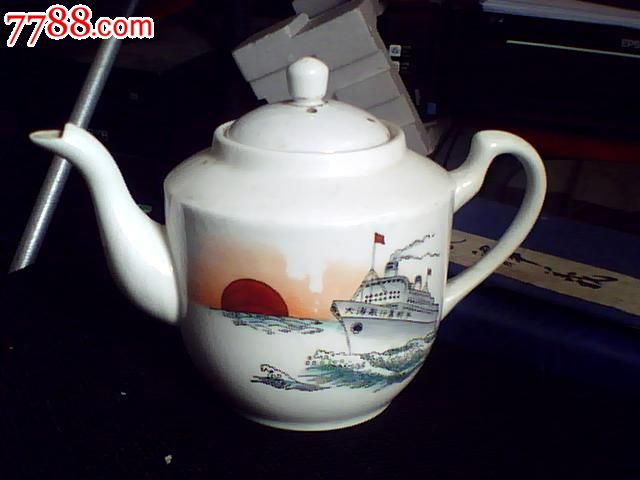 大海航行靠舵手文革茶壶