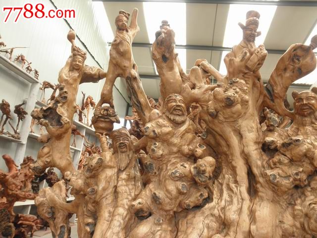 刘炳新根艺家作品专场------仙客来【获奖作品】