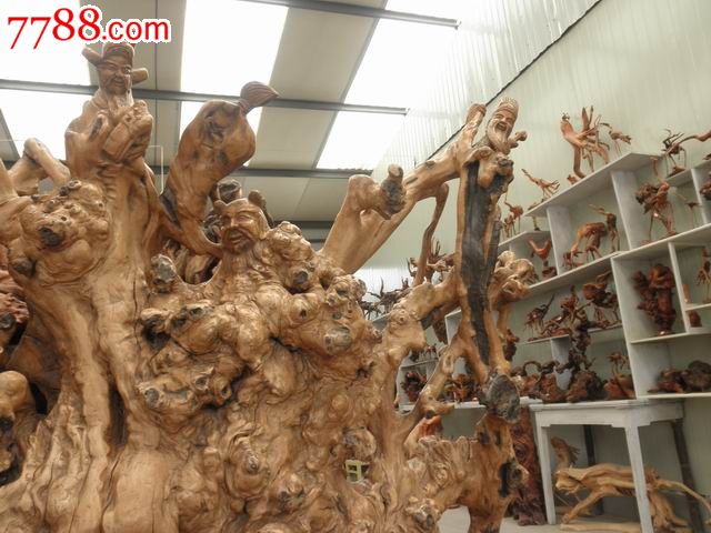 刘炳新根艺家作品专场------仙客来【获奖作品】