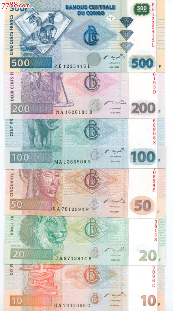 刚果布钱币图片图片