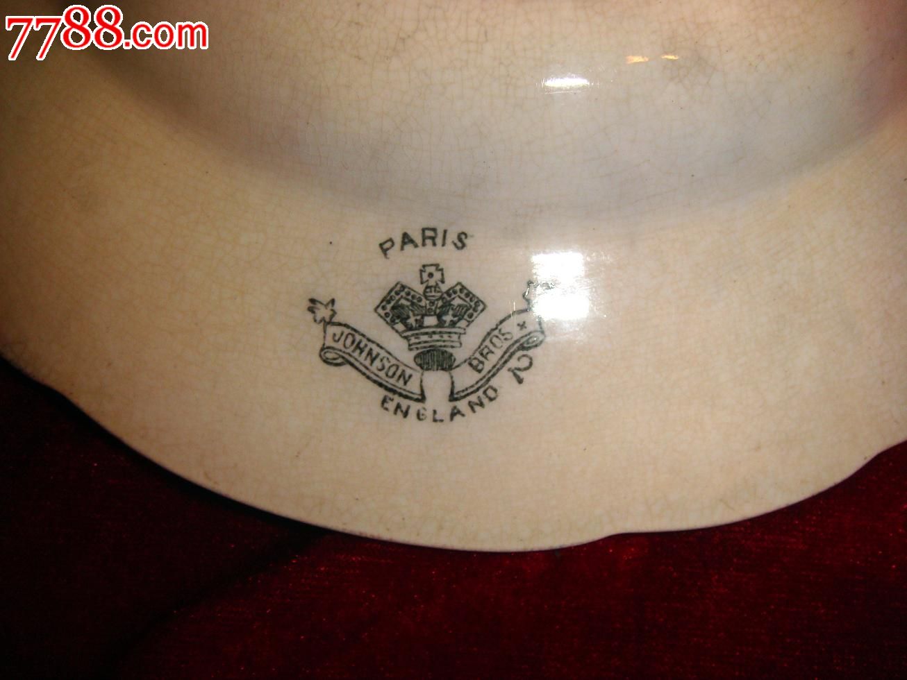 一战到二战之间英国出口法国盘子