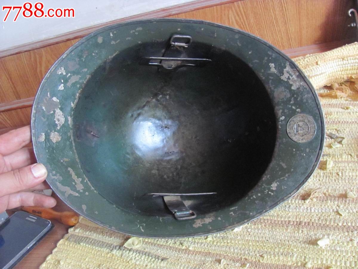 民国抗战时期云南国军滇军六十军铜盔