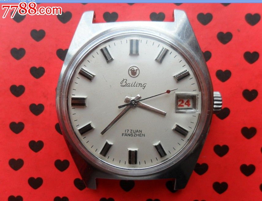 稀少漂亮的百灵鸟商标手表