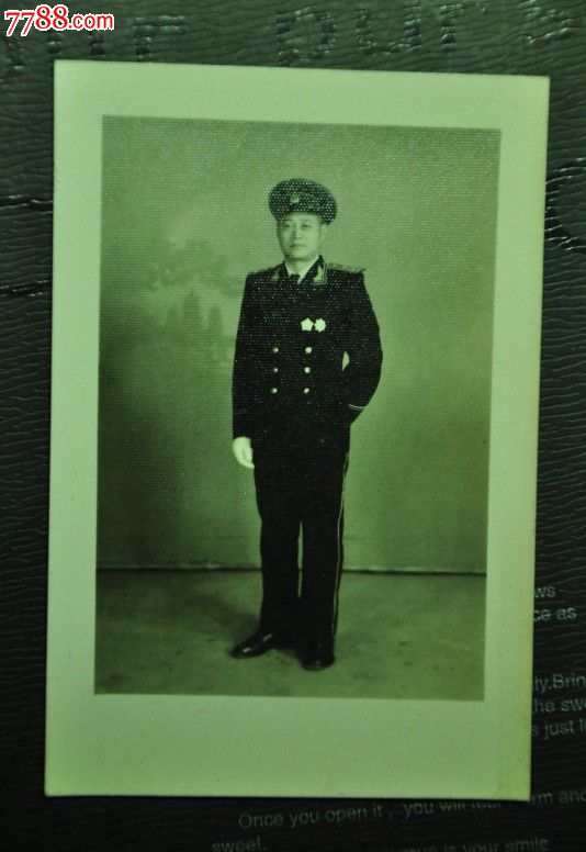 海军上校礼服全身原版照片_第2张_7788收藏__中国收藏热线