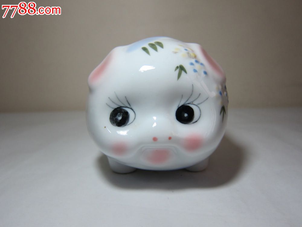 老瓷小猪存钱罐