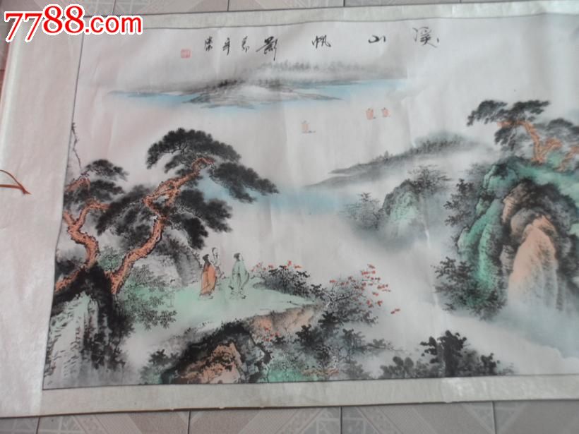 著名书画【刘继伟】书画,尺寸,194x95cm924