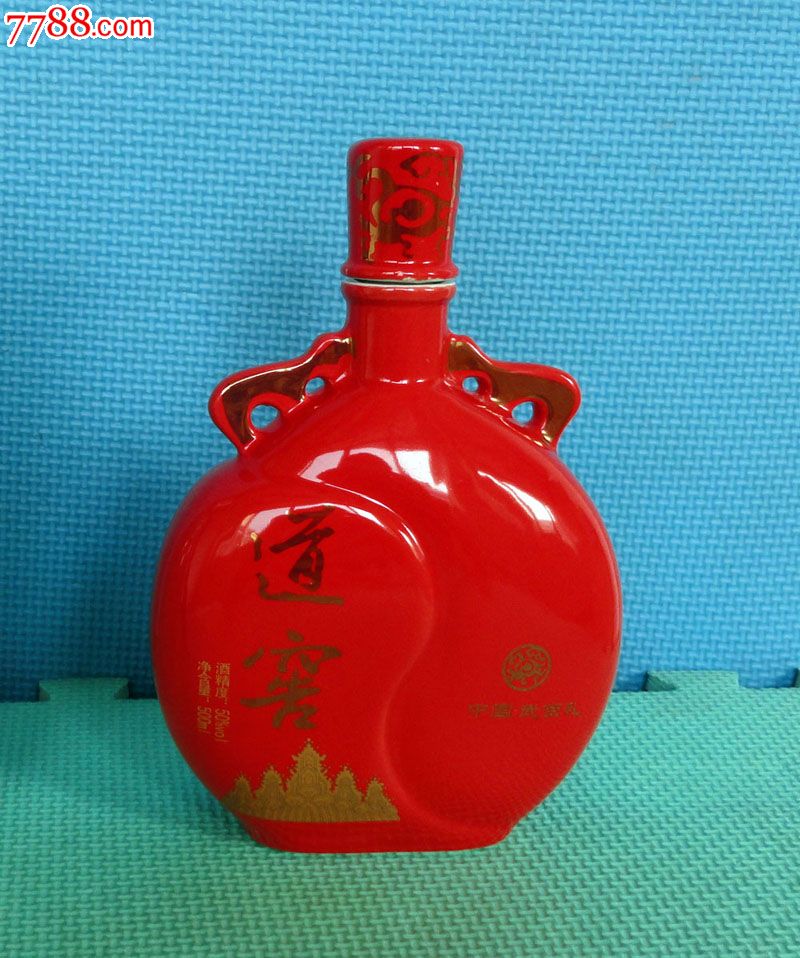 瓶收藏,武当道教酒,艺术酒瓶500ml