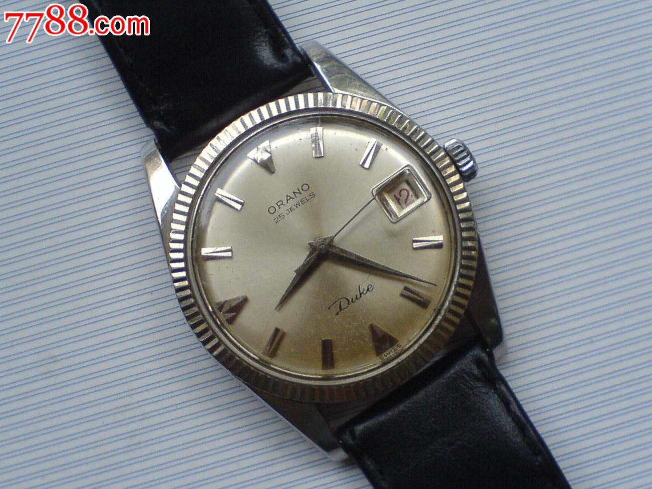 orano奥玲珑白金圈黄金肚duke系列手卷表