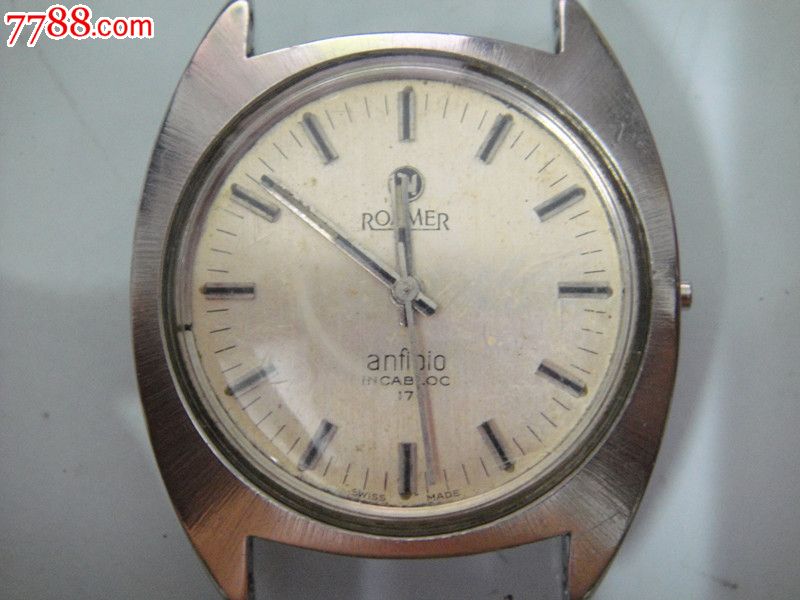 大罗马roamer-安飞型anfibio防自来水表壳系统,1940年有罗马表独创