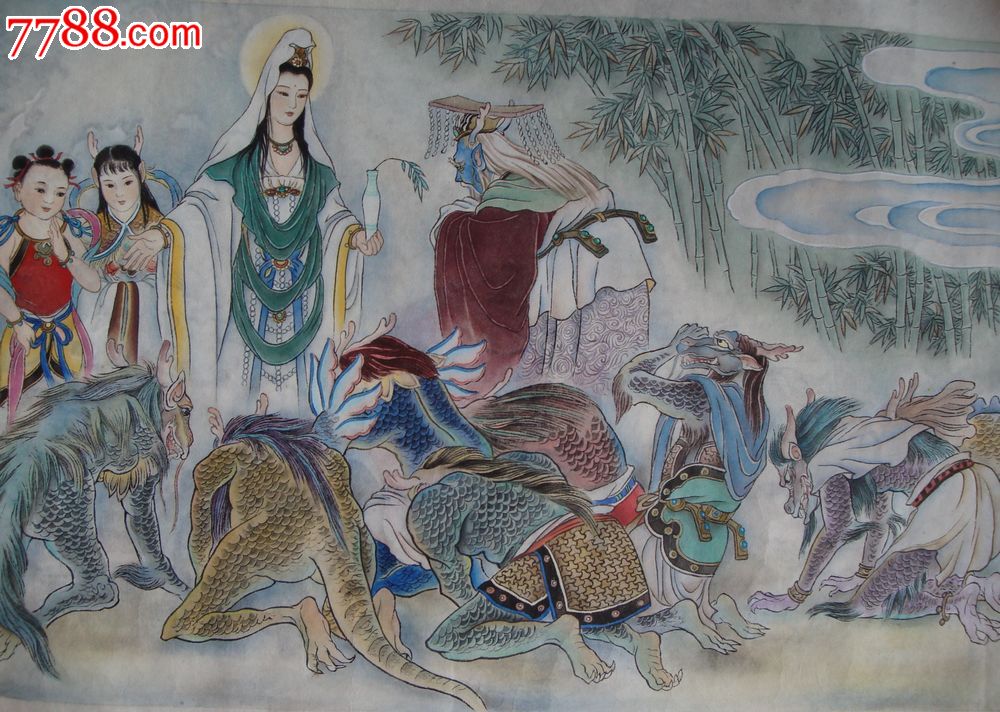 姊妹观音内页原稿