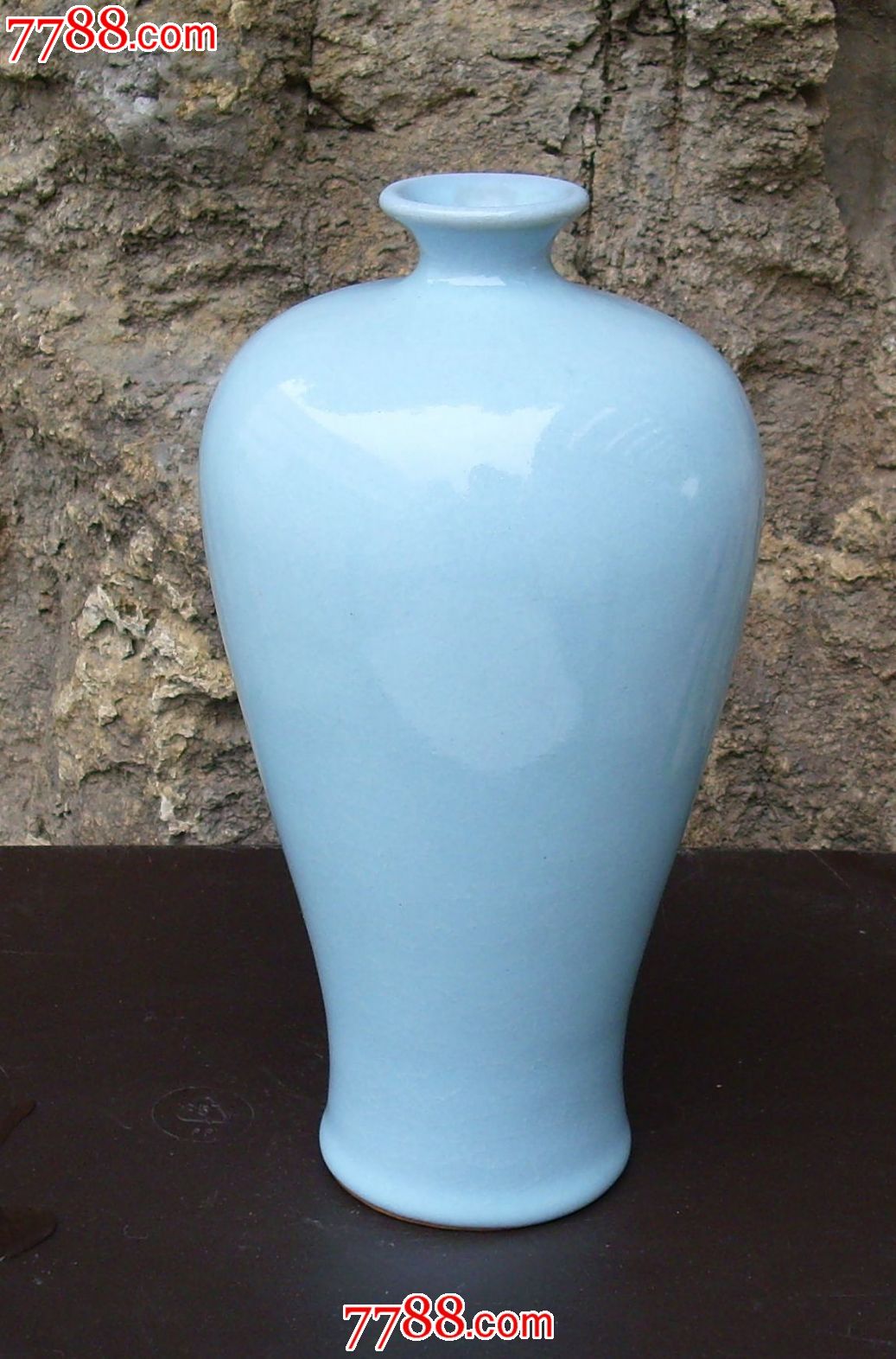 汝瓷----天青釉淑女瓶--观音瓶_价格490.
