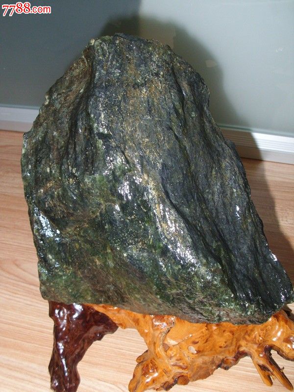 俄玉俄碧玉俄罗斯碧玉原石标本010玉石爱好者必备!