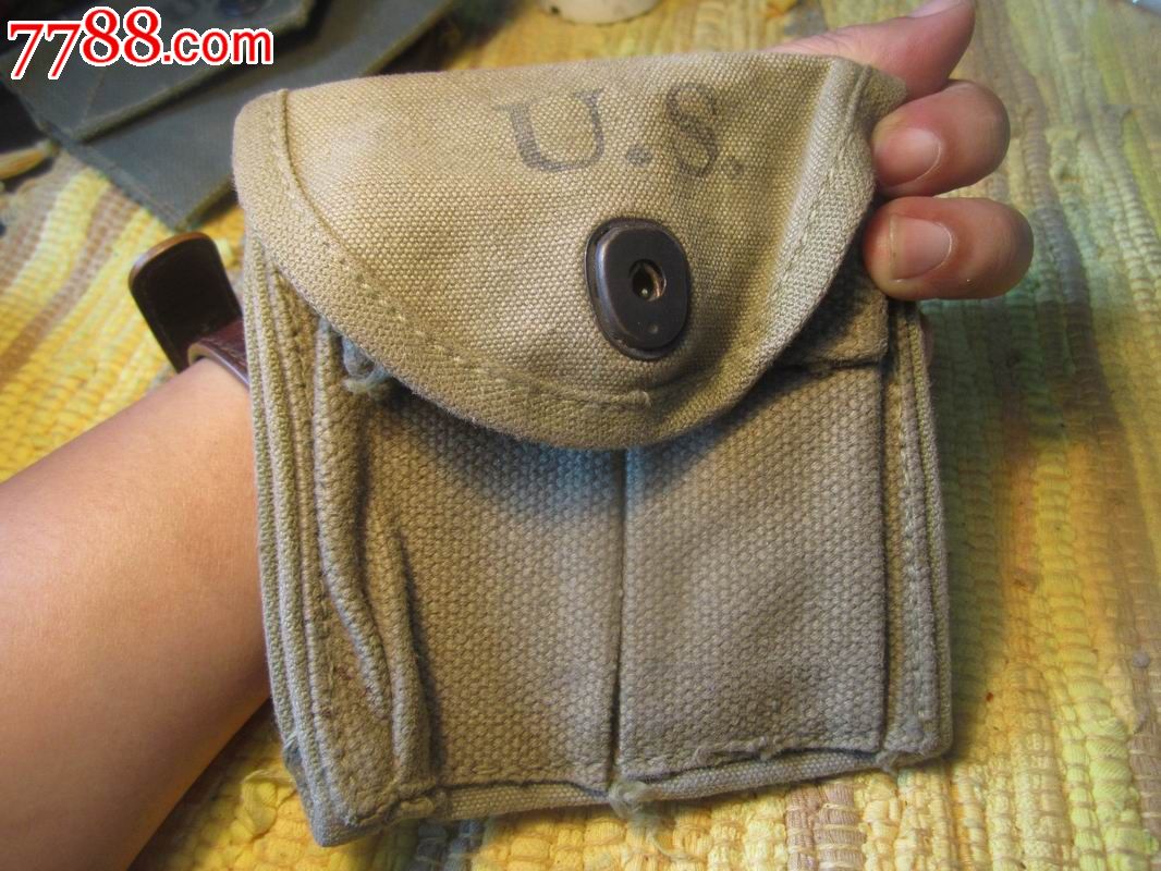 民国抗战时期美军小帆布包