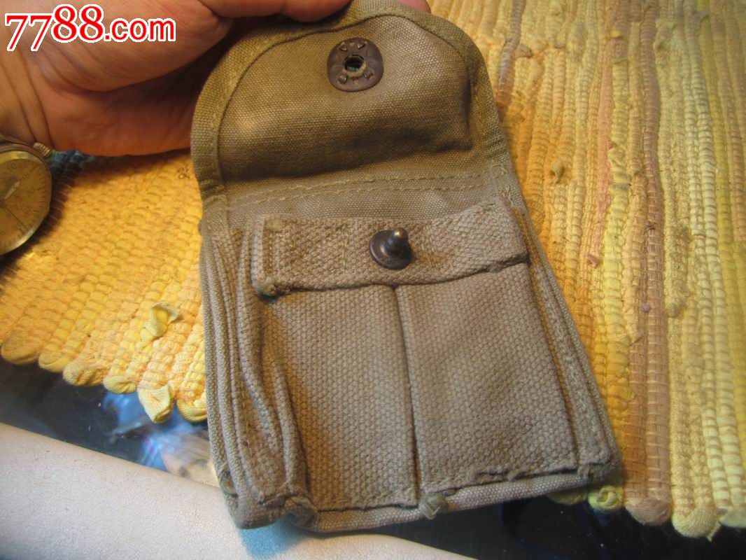 民国抗战时期美军小帆布包