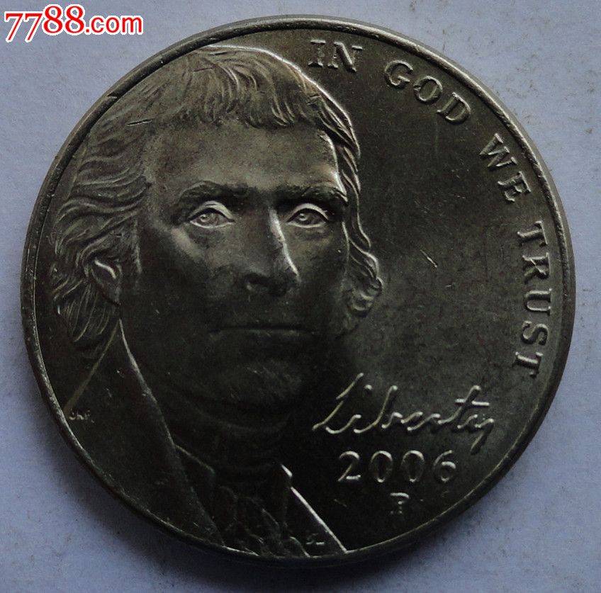 美元硬币2006图片