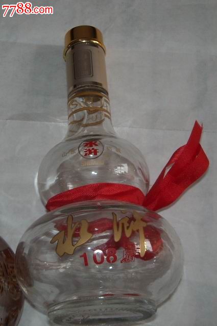 酒瓶:水浒108将(葫芦造型,原盖)_酒瓶_图片收藏_回收价格_7788老酒瓶