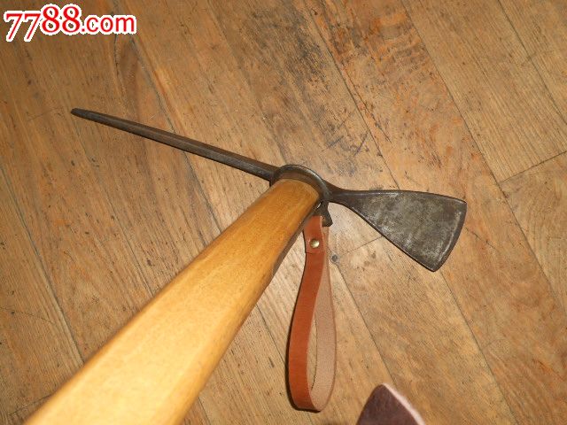 外国老登山冰镐.