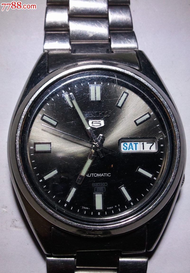 精工7s26自动机械表