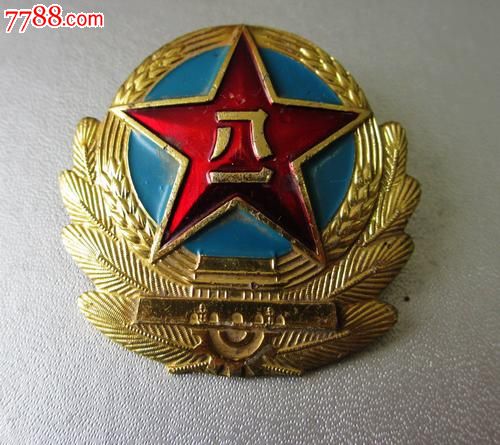 八一解放军帽徽