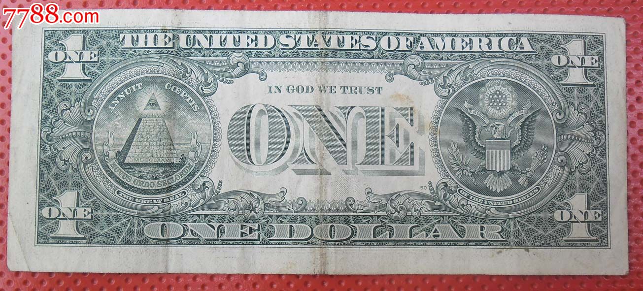 2003年一美元纸币图片图片