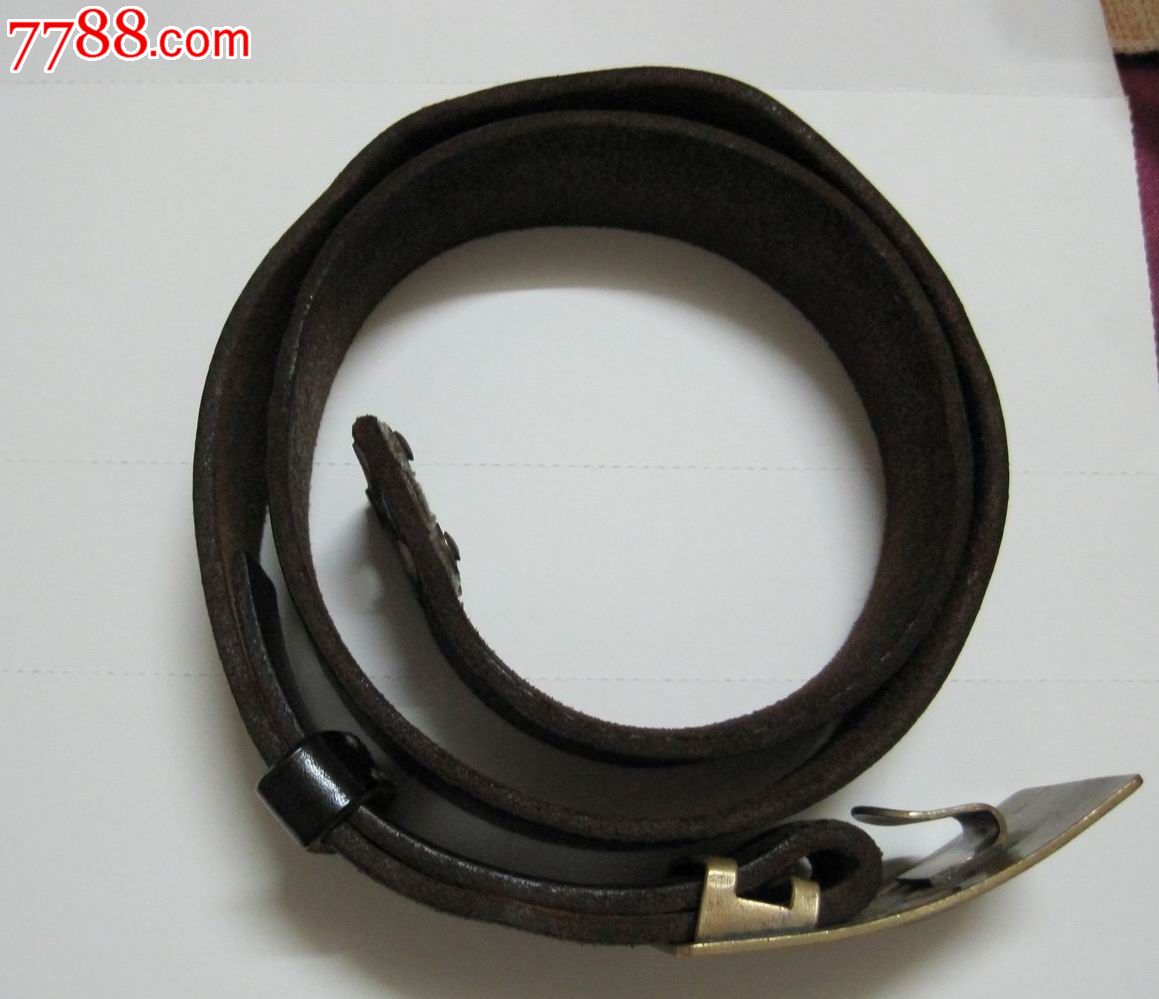 老海军牛皮带-皮带--se18037726-零售-7788收藏__中国收藏热线