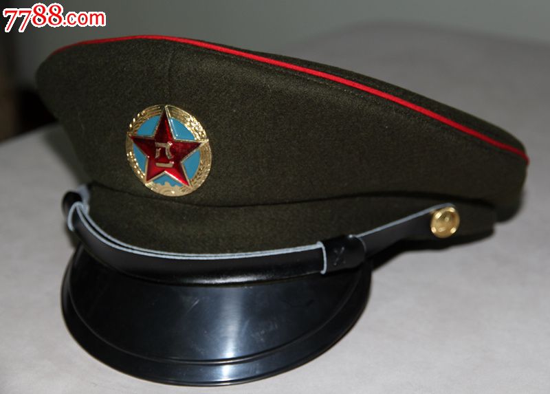 全新85式呢子陆*船运士兵大檐帽