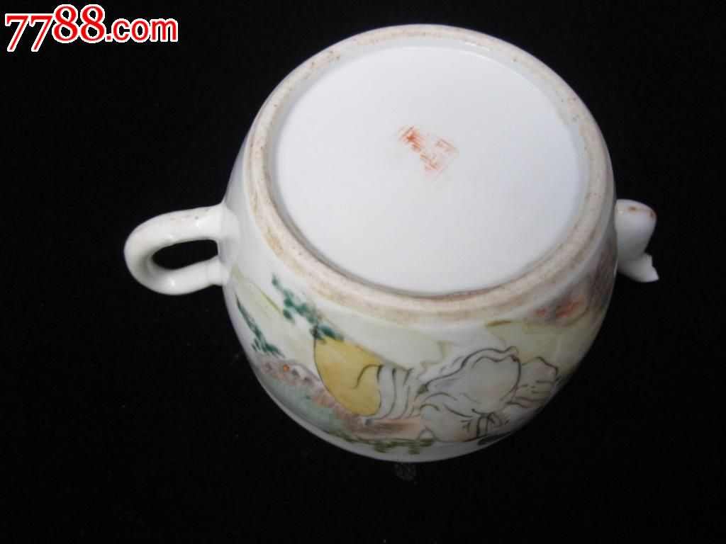 浅绛名家小山氏*壶【标本价】-se18265525-彩绘瓷/彩瓷-零售-7788收藏