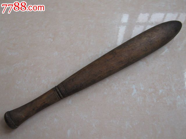 收藏历史记忆老的洗衣服工具木棒槌