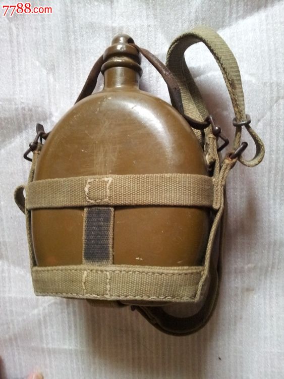 日军二战鬼子士兵水壶