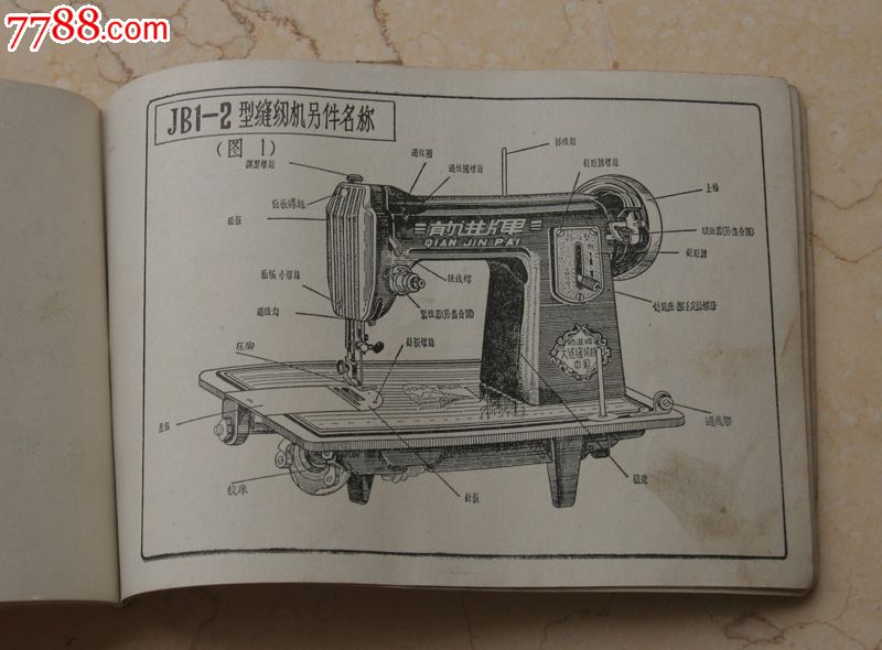 缝纫机图片老式介绍图片