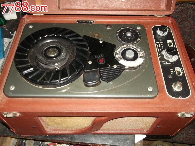 早期,美国钢丝录音机