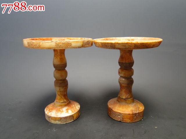 古董玉器收藏品老玉摆件汉代玉油灯